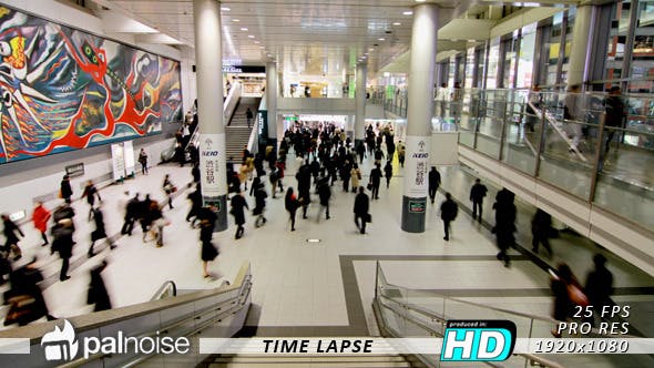 Subway Station Crowd  - Download 6441018 Videohive