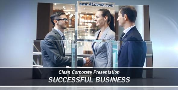 Successful Business Clean Corporate Presentation - Download Videohive 10338601