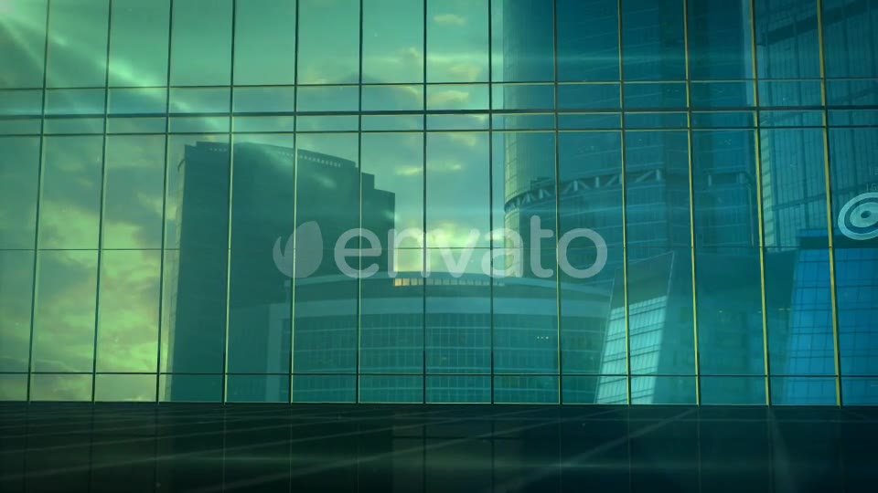Successful Businessman In A Large Office On The Background Of Infographics - Download Videohive 21997165