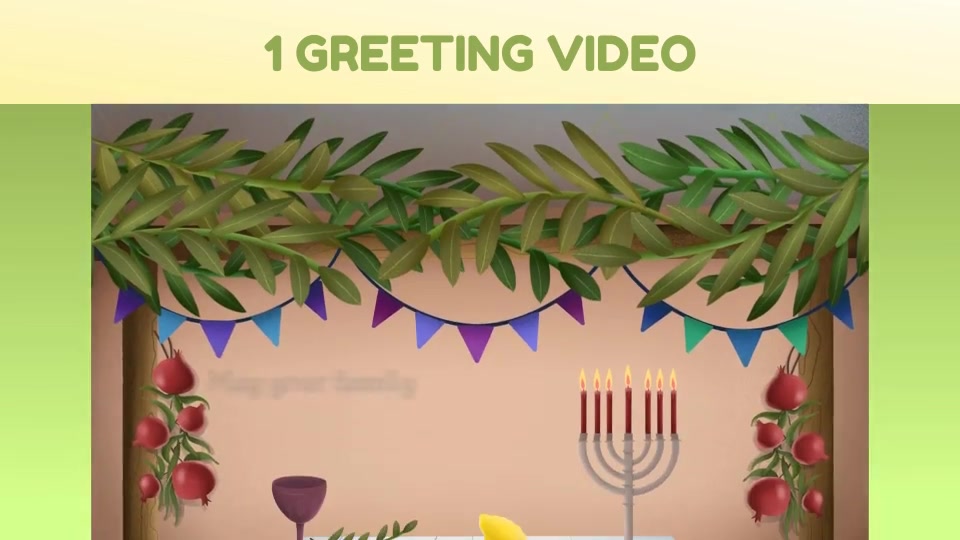 Sukkot Greeting Pack Videohive 33697232 After Effects Image 7