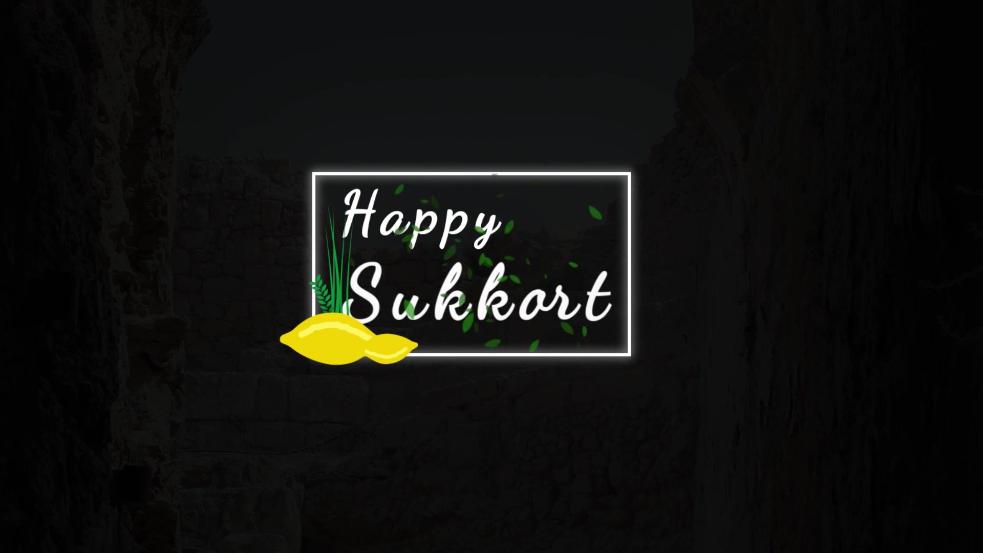 Sukkot Titles Jewish Holiday Videohive 33737551 After Effects Image 5