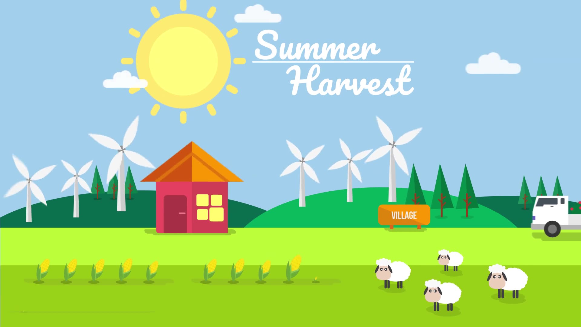 Summer Background | After Effects Videohive 30443972 After Effects Image 10