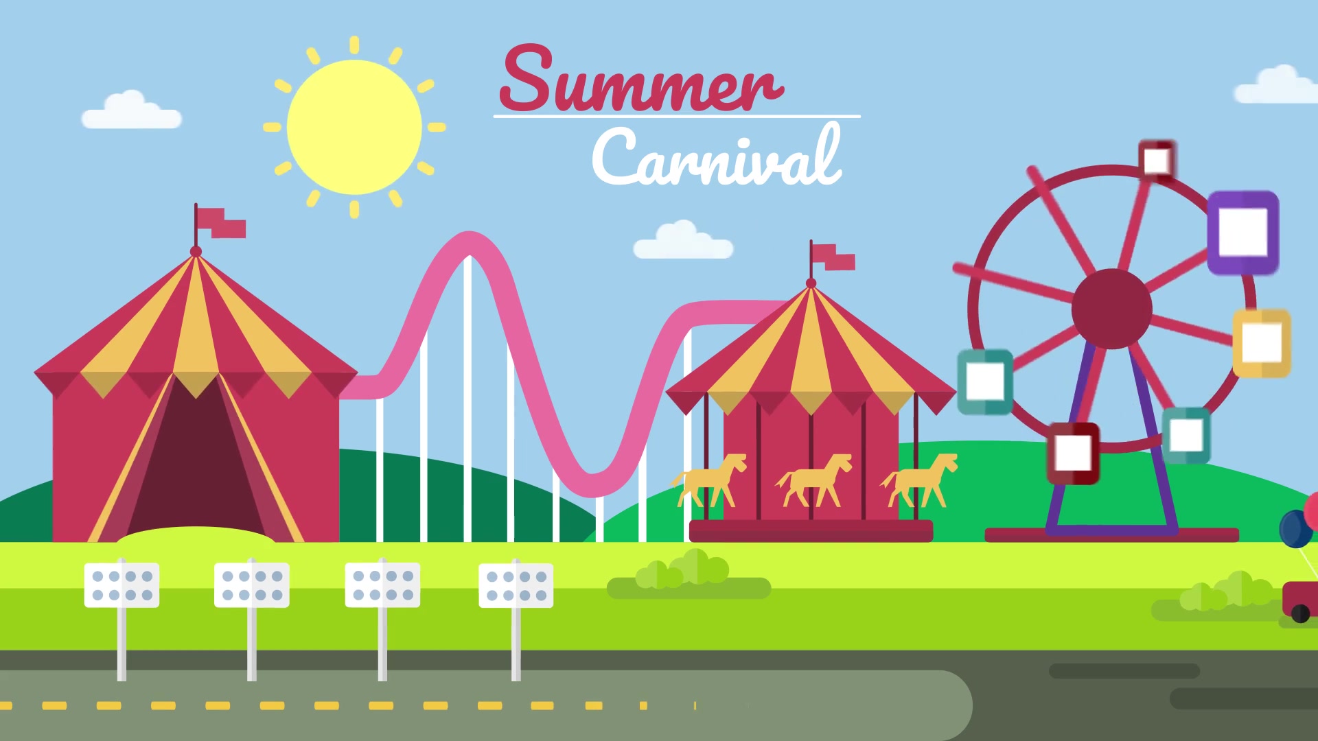 Summer Background | After Effects Videohive 30443972 After Effects Image 3