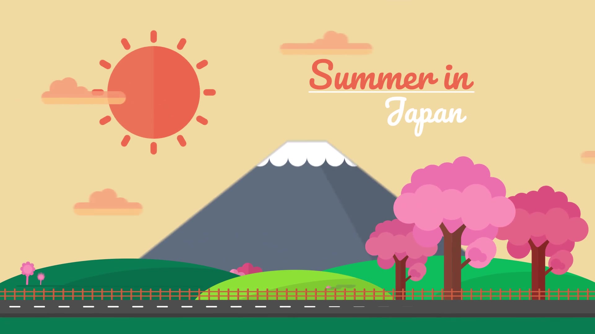 Summer Background | After Effects Videohive 30443972 After Effects Image 9