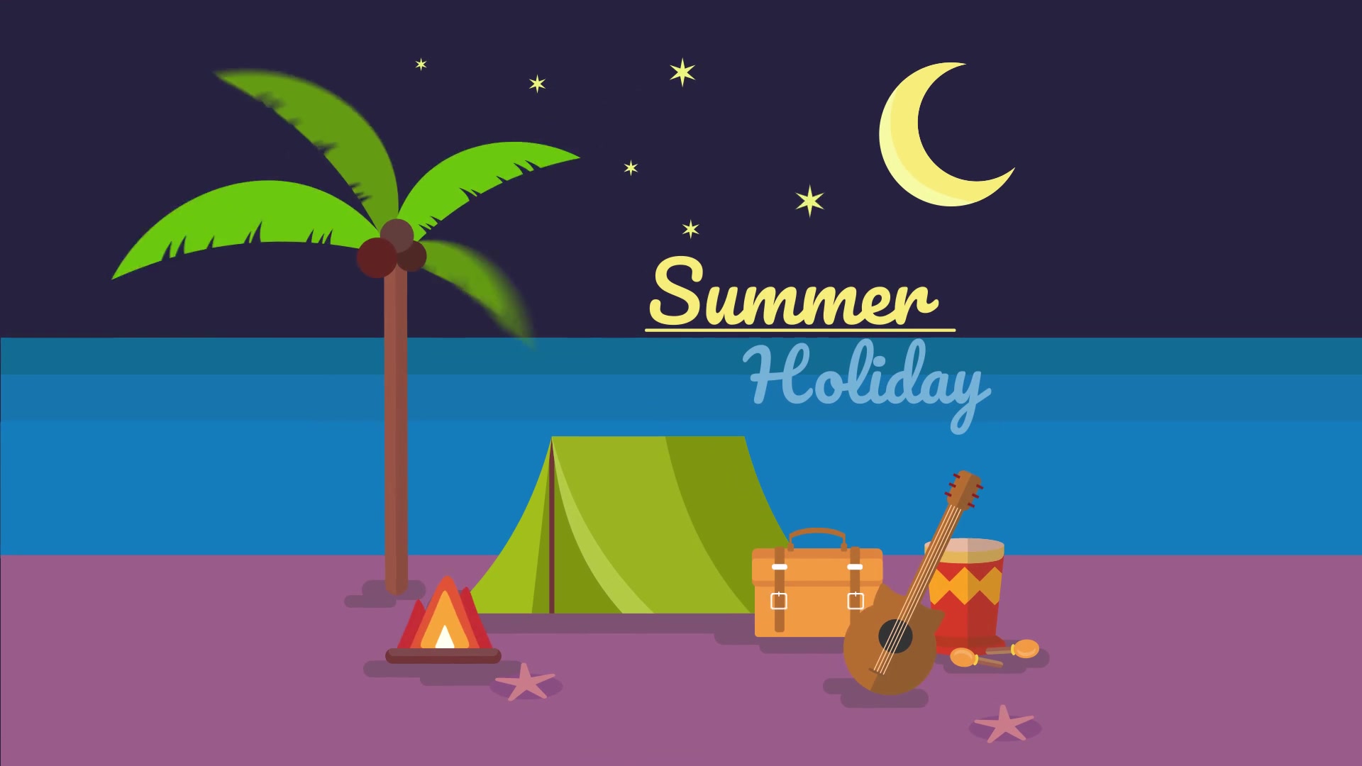 Summer Background | Premiere Pro MOGRT Videohive 30443989 Premiere Pro Image 7