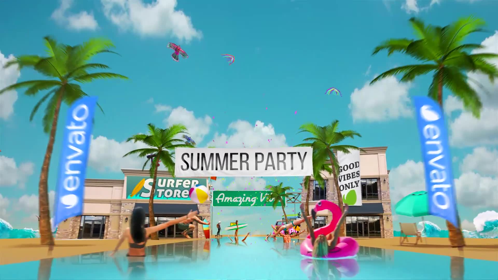 Summer Beach Holiday Resort Party Event Videohive 23785909 After Effects Image 2