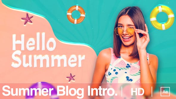 Summer Blog Intro - 38389112 Download Videohive