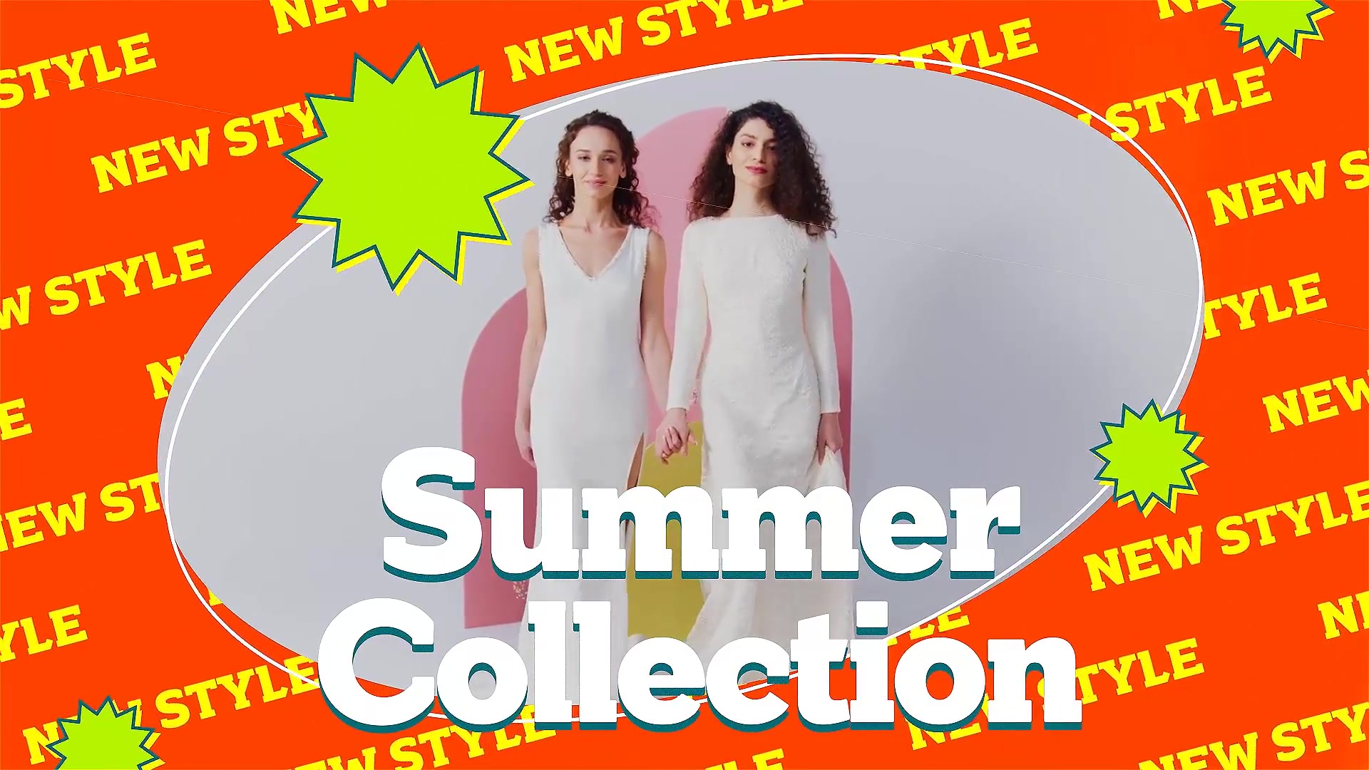 Summer Collection. Retro Style Fashion Promo Videohive 31482373 After Effects Image 2