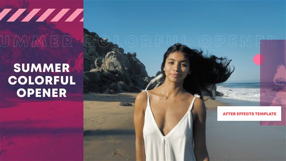 Summer Colorful Opener | After Effects Template - Videohive 33594520 Download