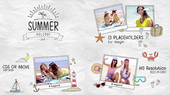 Summer Holidays - Download Videohive 16928453