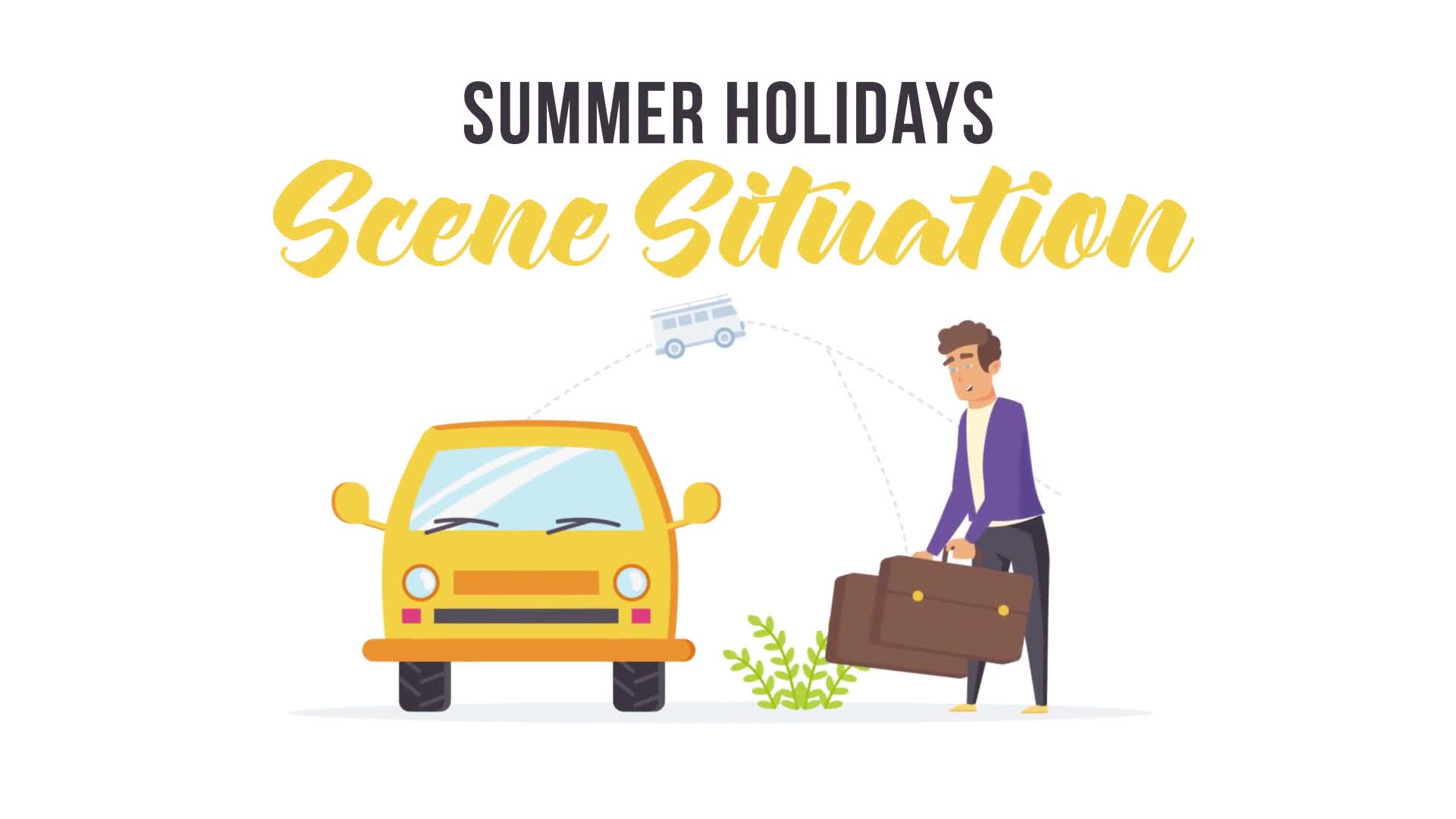 Summer holidays Scene Situation Videohive 27597117 After Effects Image 1
