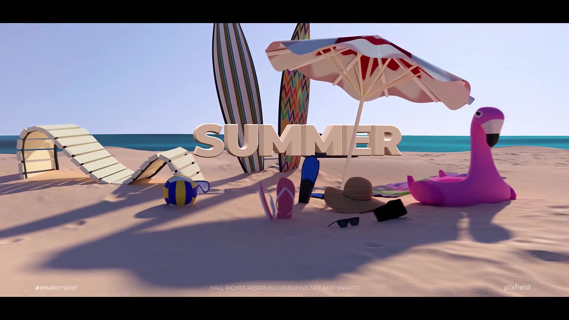 Summer Logo Reveal Videohive 23954364 After Effects Image 2