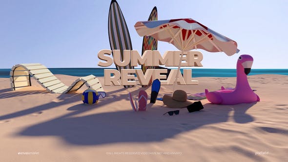 Summer Logo Reveal - Videohive Download 23954364