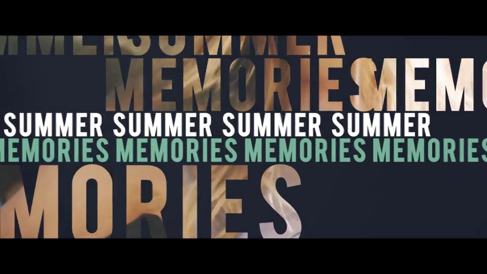 Summer Memories Media Opener Videohive 15767343 After Effects Image 3