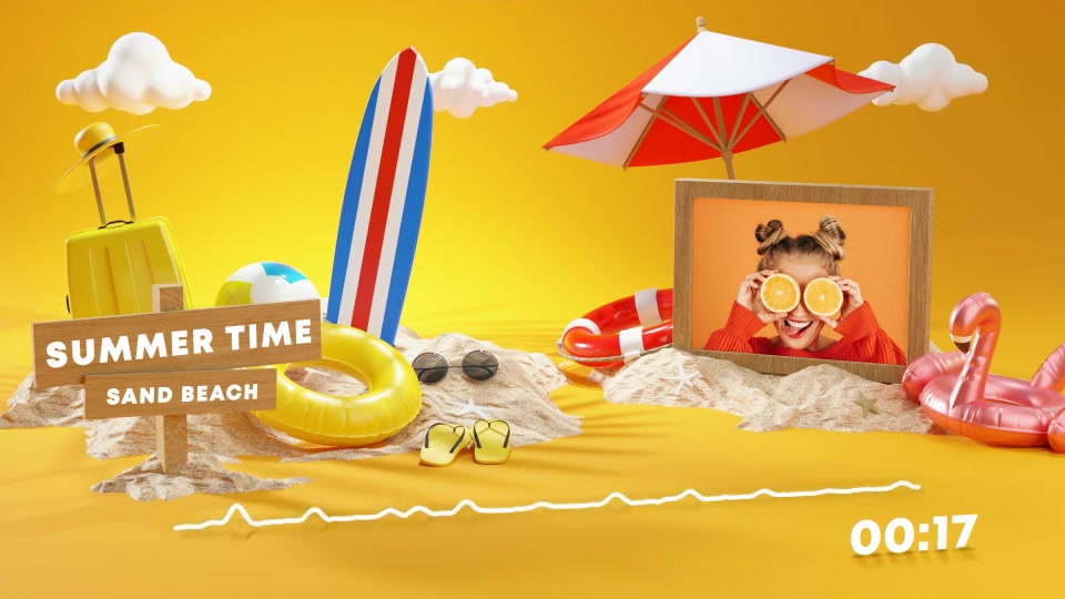 Summer Music and Podcast Visualizer Videohive 32806475 After Effects Image 4