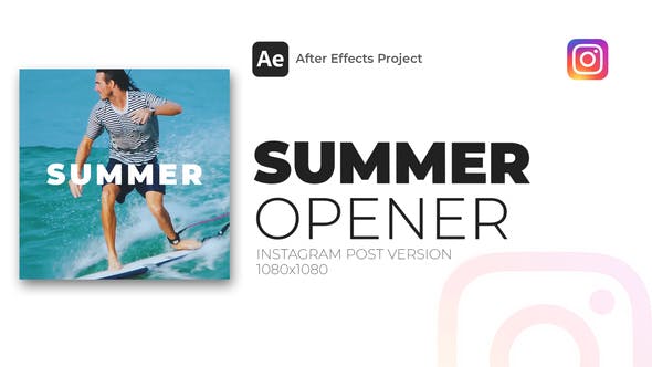 Summer Opener Instagram Post - Videohive 38550371 Download