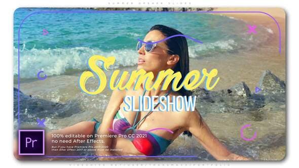 Summer Opener Slides - 33755159 Videohive Download