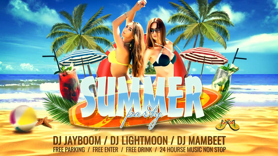 Summer Party - Download Videohive 12573540