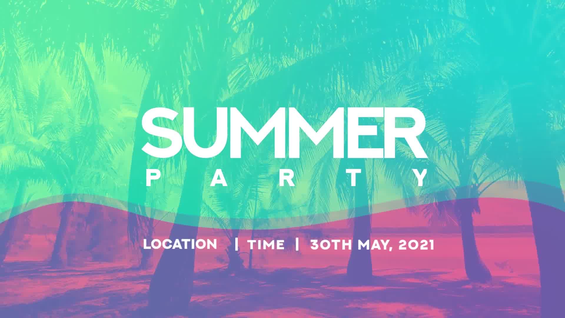 Summer Party Intro Videohive 32387903 After Effects Image 10