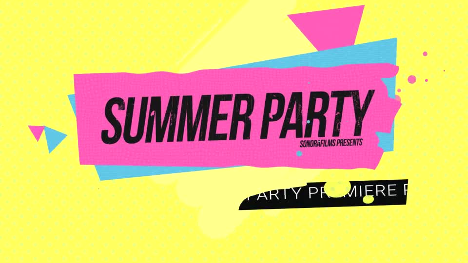 Summer Party Mogrt Pack Videohive 32274699 Premiere Pro Image 1