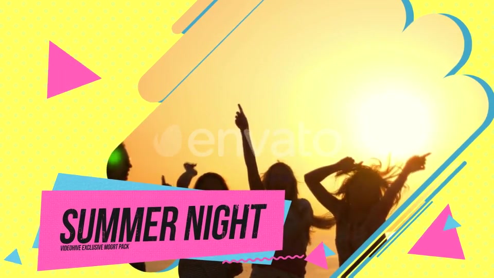 Summer Party Mogrt Pack Videohive 32274699 Premiere Pro Image 7