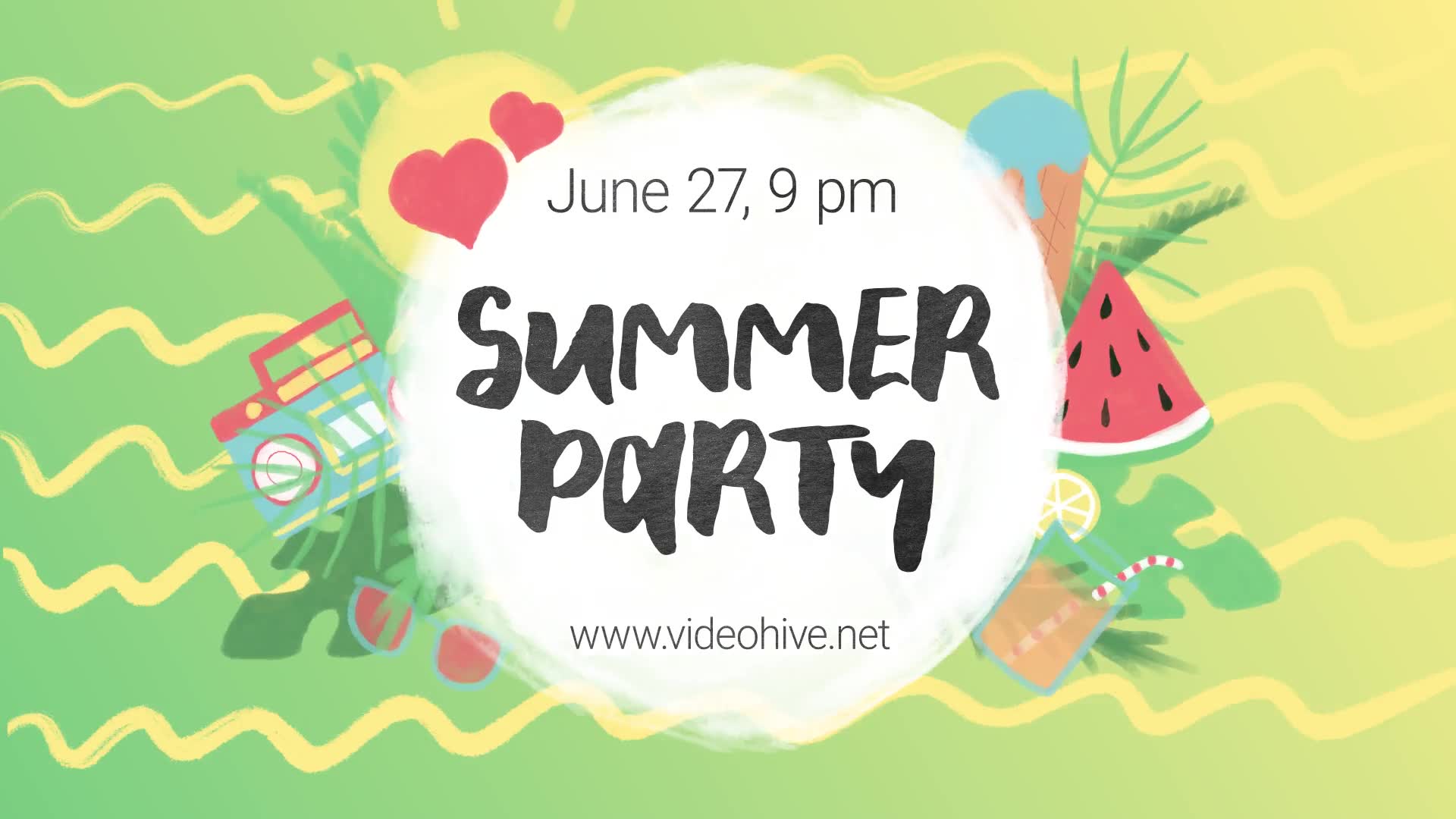 Summer Party Promo Videohive 25815207 After Effects Image 2