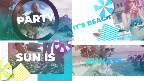 Summer Party Promo - Download Videohive 33083831