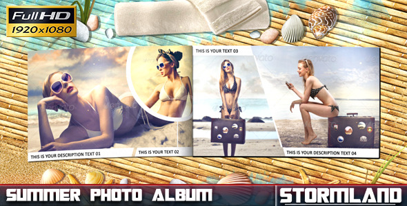 Summer Photo Album - Download Videohive 5458410