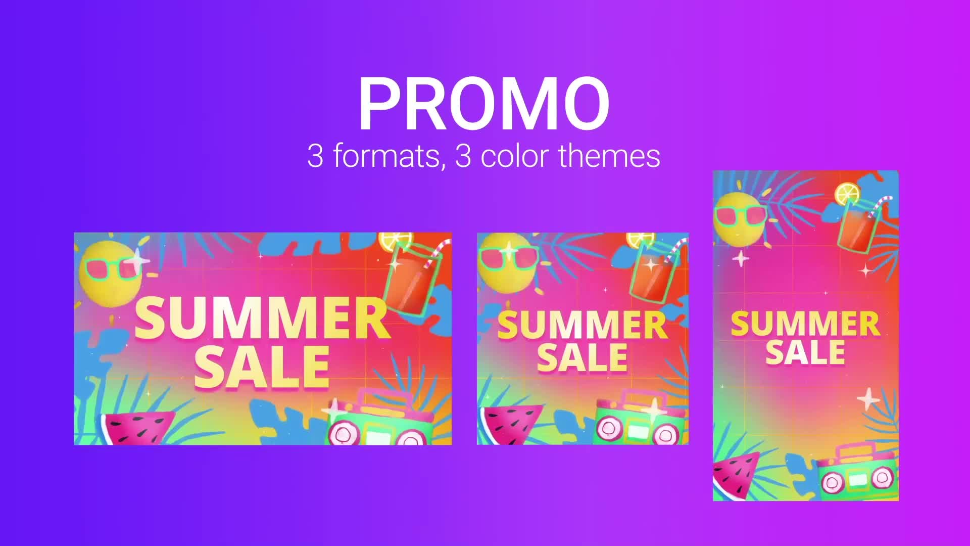 Summer Sale Promo Videohive 28147543 After Effects Image 1