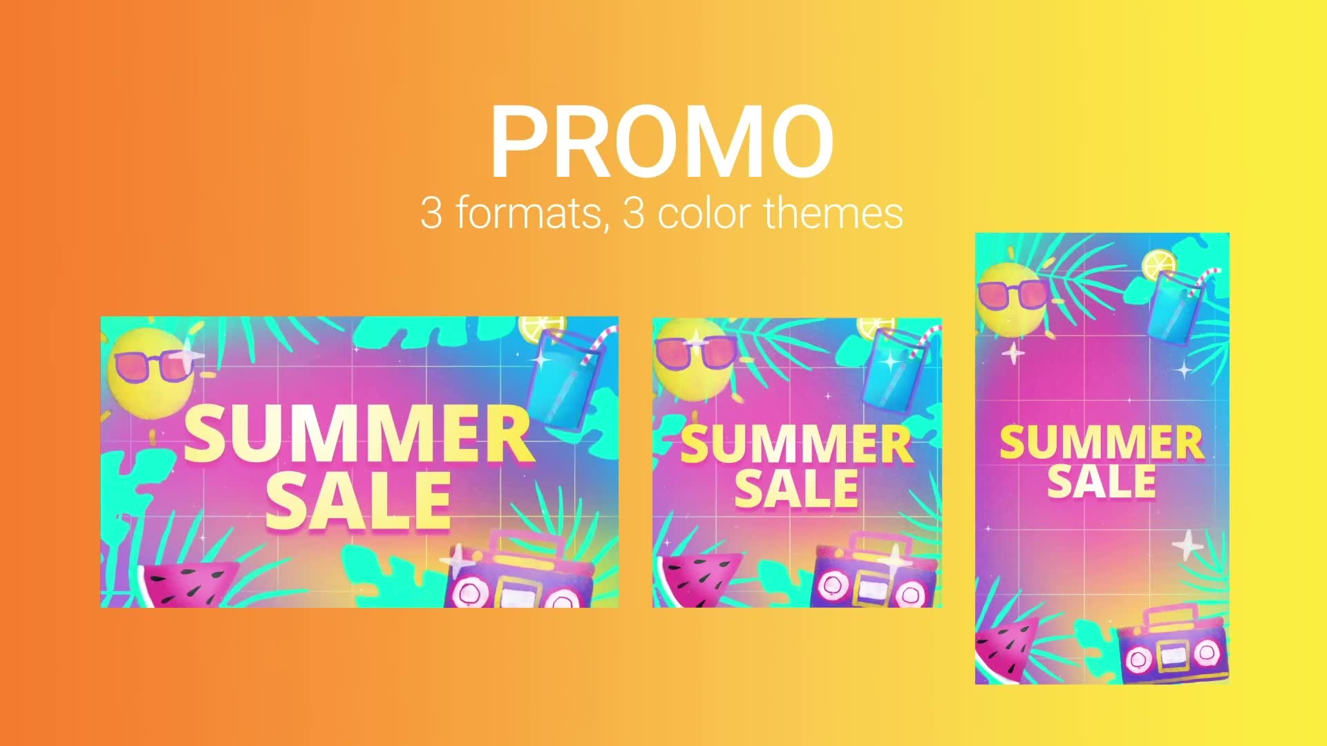 Summer Sale Promo Videohive 28147543 After Effects Image 2