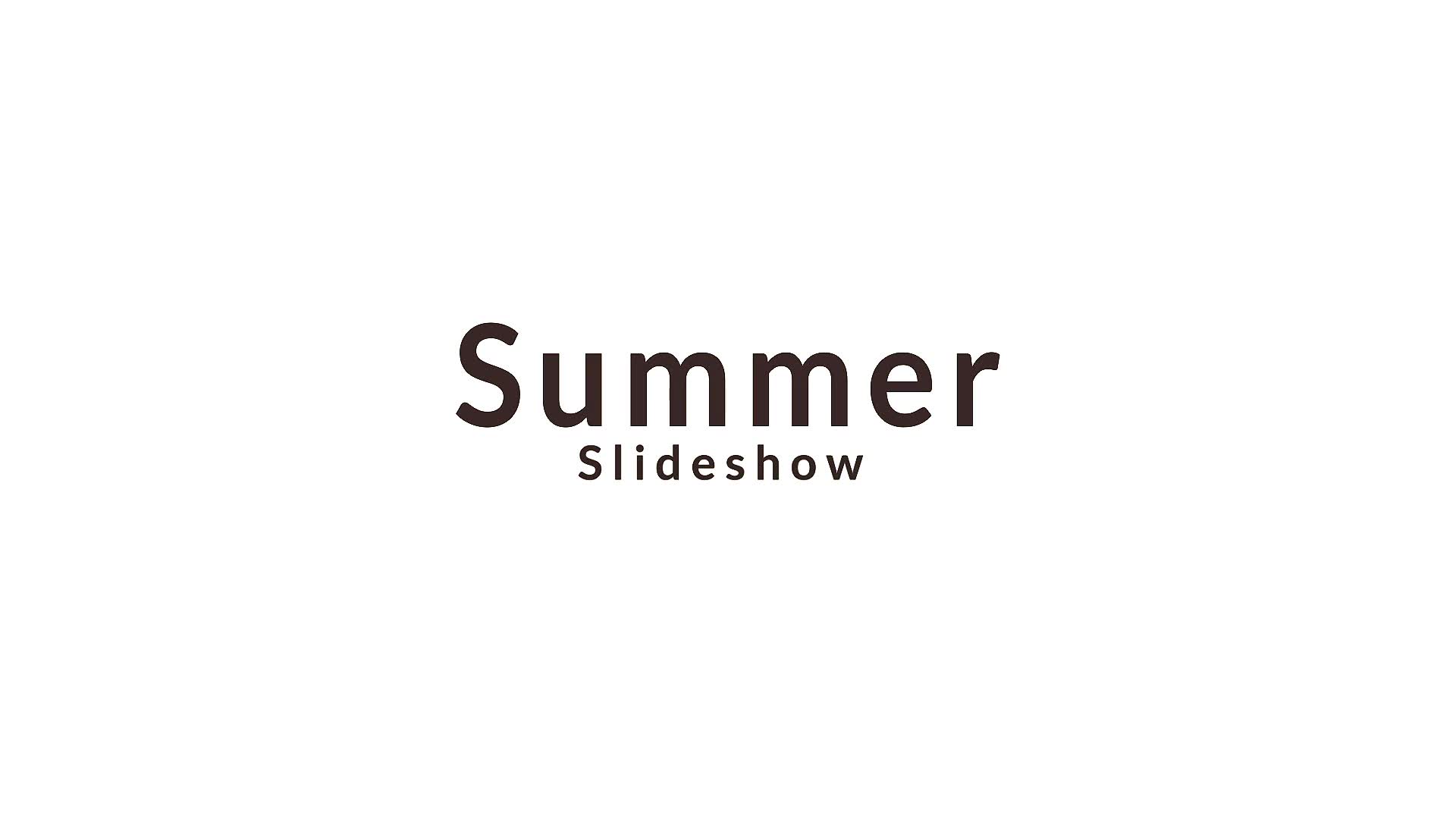 Summer Slideshow Videohive 33169395 After Effects Image 1