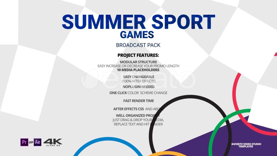 Summer Sport Games v2 Videohive 16862165 After Effects Image 13