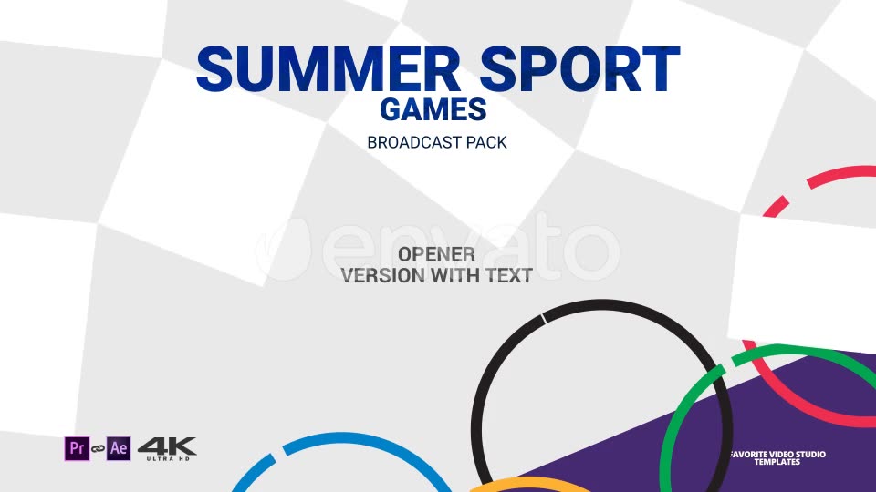 Summer Sport Games v2 Videohive 16862165 After Effects Image 2