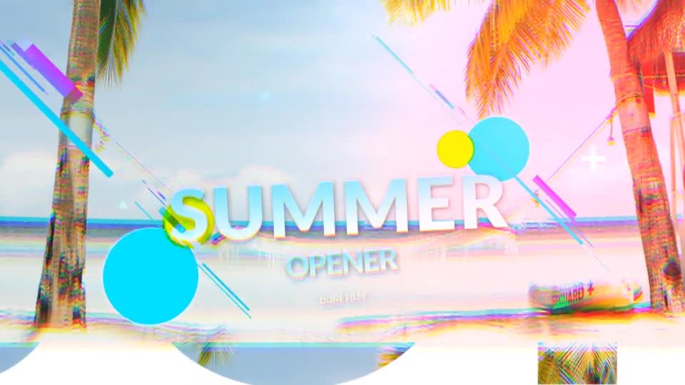 Summer Stylish Opener Videohive 23887677 After Effects Image 1
