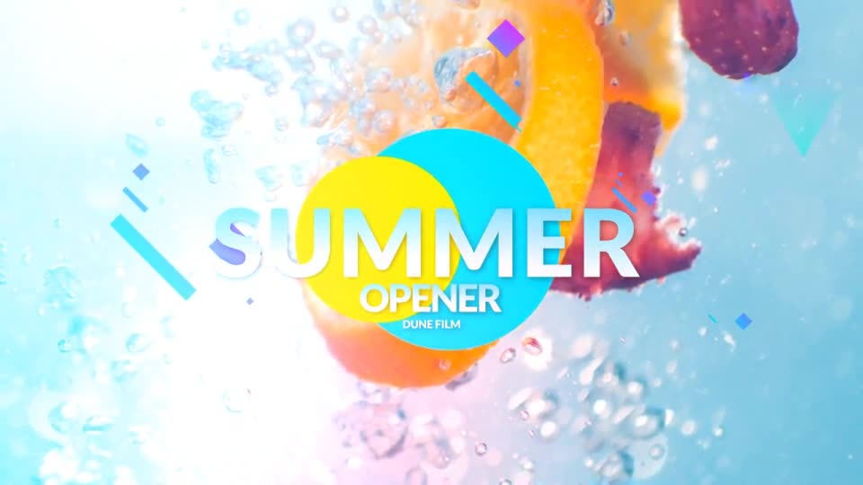 Summer Stylish Opener Videohive 23887677 After Effects Image 12