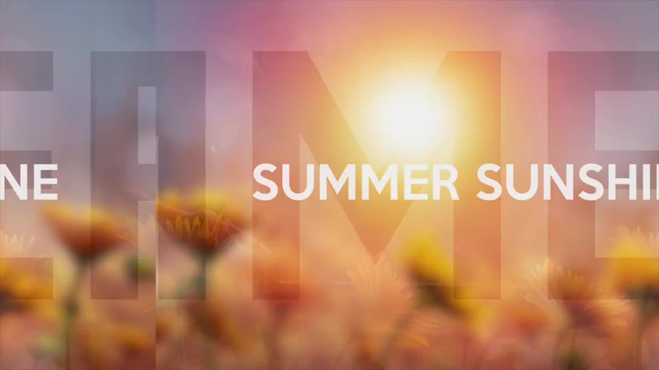 Summer SunShine Apple Motion - Download Videohive 22481798