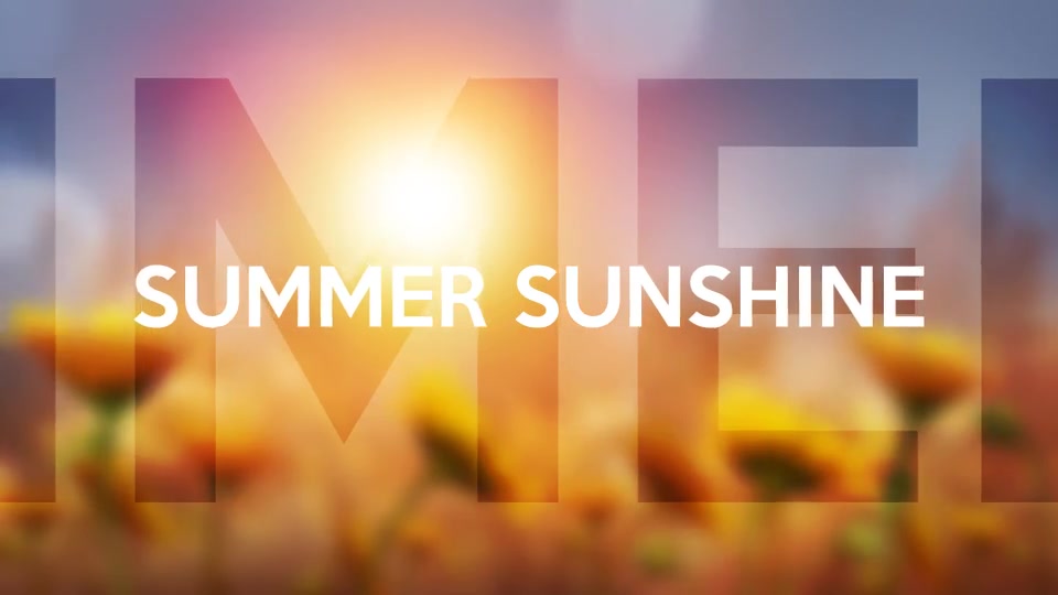 Summer Sunshine - Download Videohive 11299388