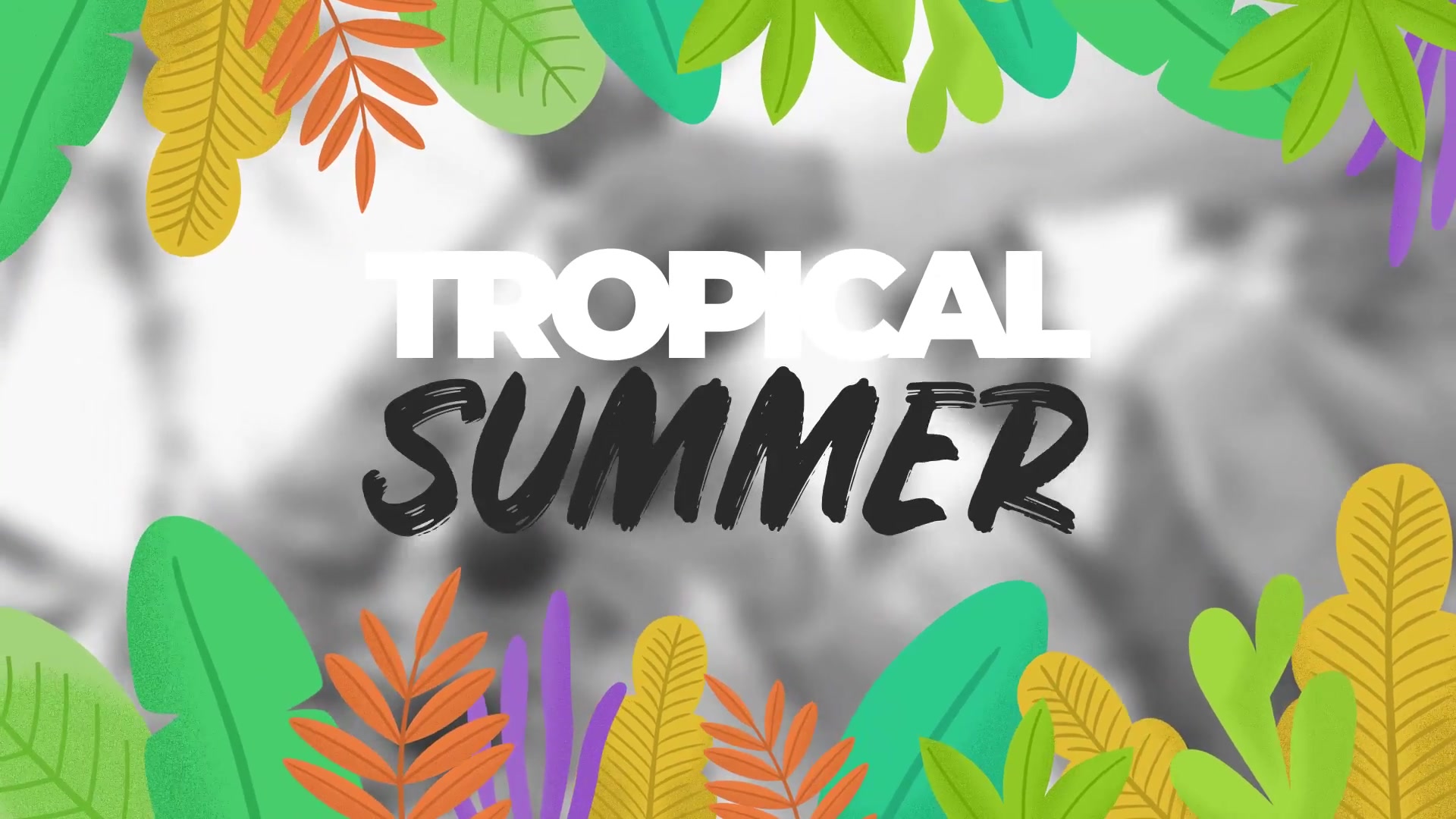 Summer Title Elements Videohive 24473341 After Effects Image 5