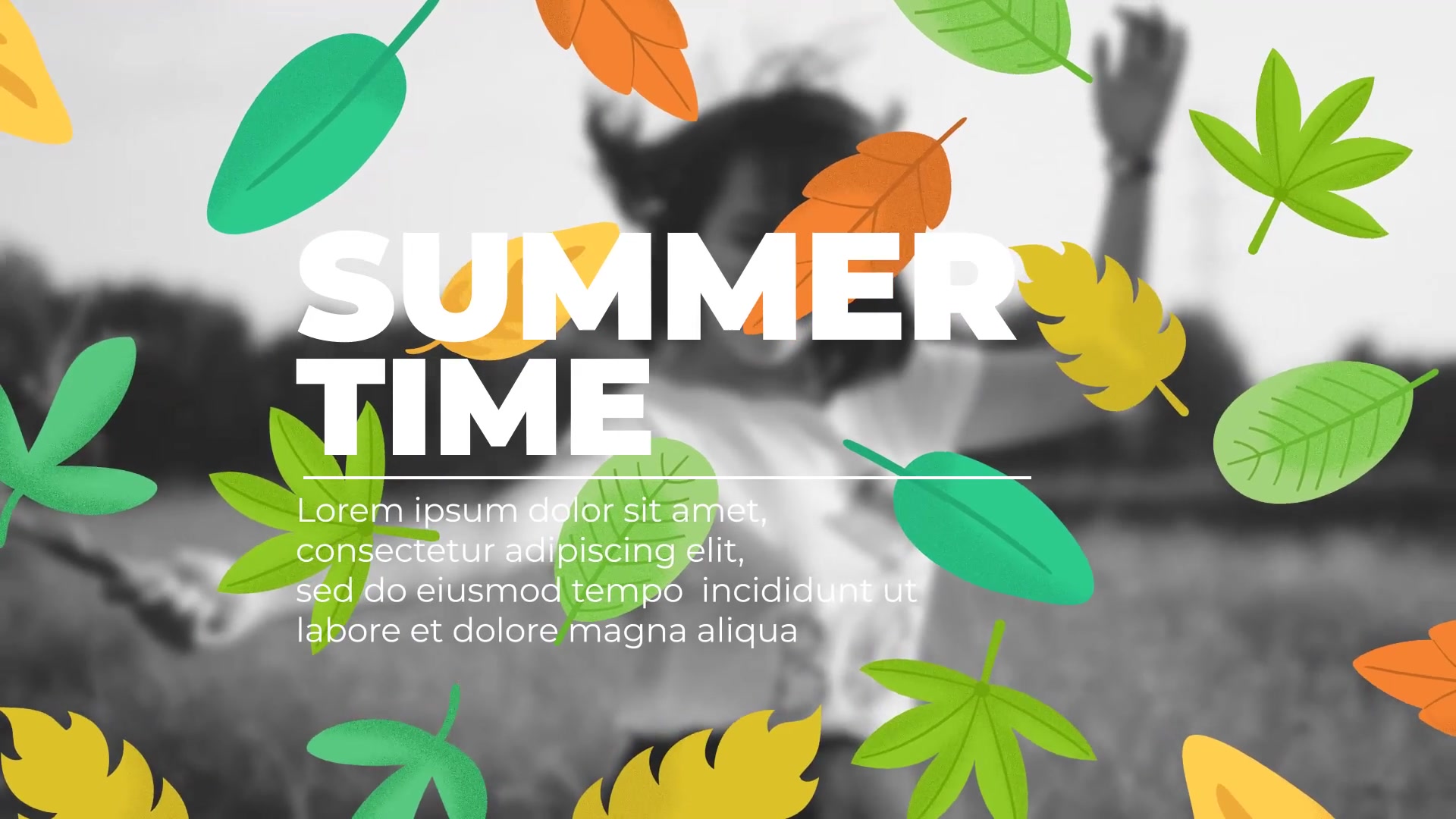 Summer Title Elements Videohive 24473341 After Effects Image 6