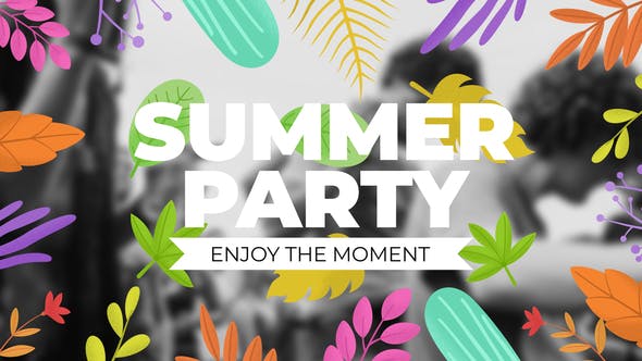 Summer Title Elements - Download 24473341 Videohive