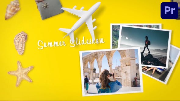 Summer Travel Slideshow | Mogrt - 33787684 Download Videohive