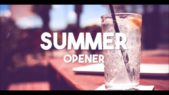 Summer Typography Slides - 20006869 Videohive Download