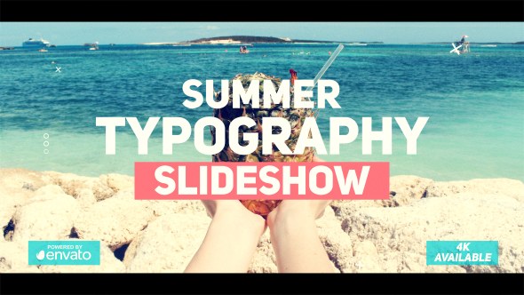 Summer Typography Slideshow - Download Videohive 19835806