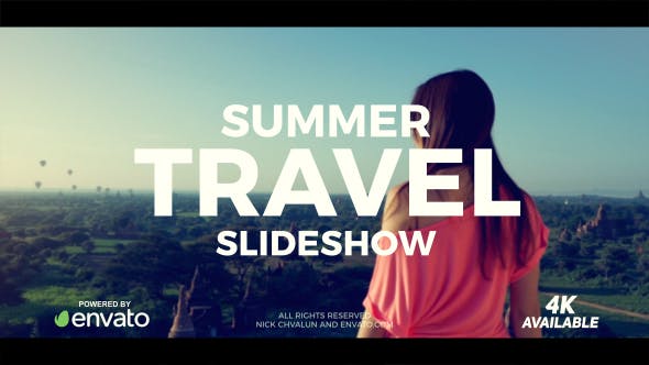 Summer Vacation // Travel Slideshow - Download 20294273 Videohive