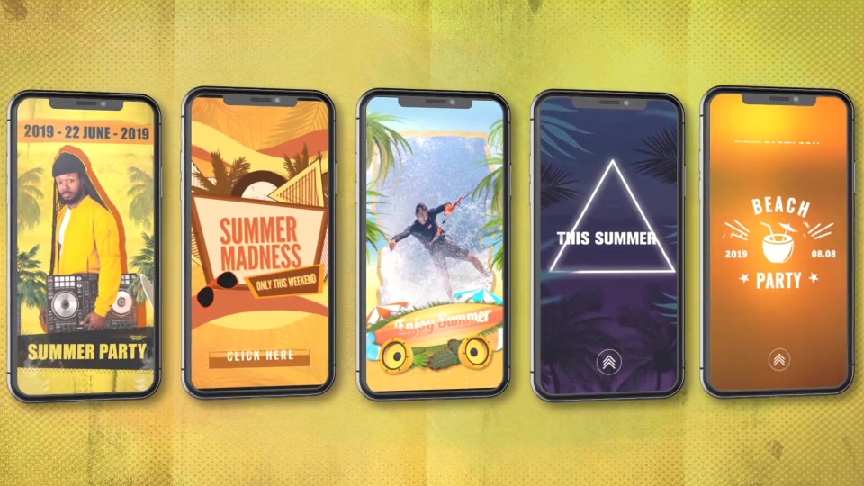 Summer/Beach Tropical Instagram Stories Videohive 24140684 After Effects Image 9