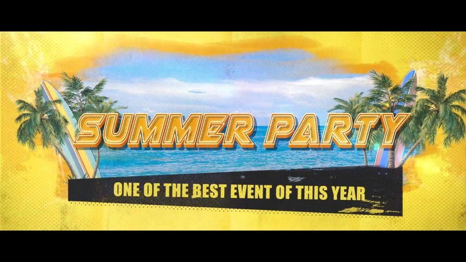 Summer/Beach Tropical Party Videohive 24045727 After Effects Image 10