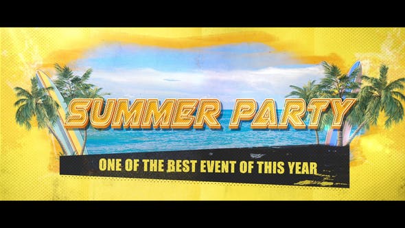 Summer/Beach Tropical Party - 24045727 Download Videohive