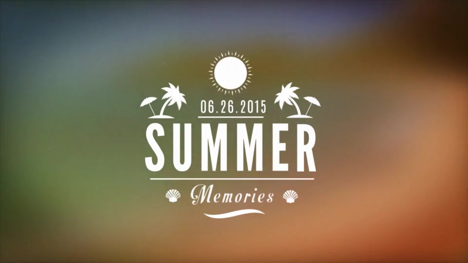 Summer/Holiday Title Pack Videohive 11808022 After Effects Image 11