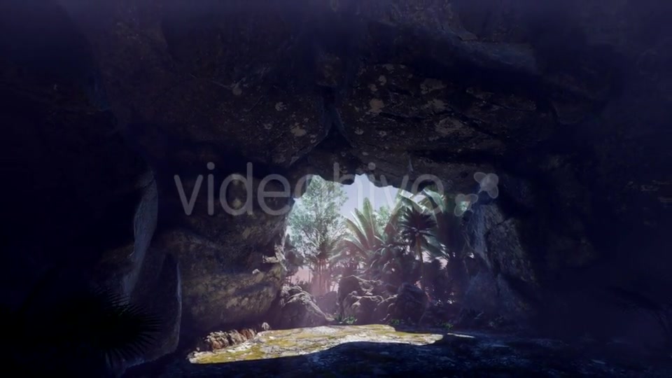 Sun Light Inside Mysterious Cave - Download Videohive 20880621