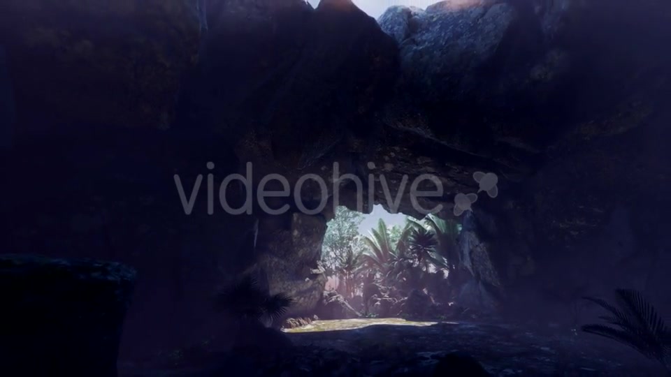 Sun Light Inside Mysterious Cave - Download Videohive 20880621